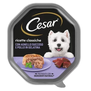Cesar - Ricette Classiche Agnello Succoso e Pollo in Gelatina - 150 gr