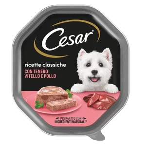 Cesar - Ricette Classiche Tenero Vitello e Pollo - 150 gr