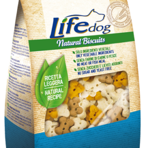 Life Dog Natural Biscuits FOLLETTI gusto Vaniglia - 500 gr
