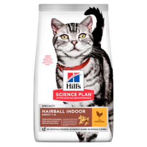 Hill's Feline Adult 1-6 Hairball Control  Pollo - 1.5 kg