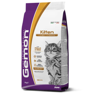 Gemon - Cat Kitten con Pollo e Riso - 2 kg