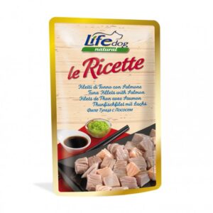 Life Dog - Filetti di tonno con salmone -Bustina  95 gr