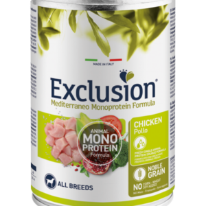 Exclusion  Mediterraneo Monoprotein Adult All  Breed con Pollo - 400 gr