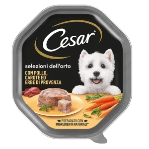 Cesar - Selezioni dell'Orto con Pollo, Carote e Erbe di Provenza - 150 gr