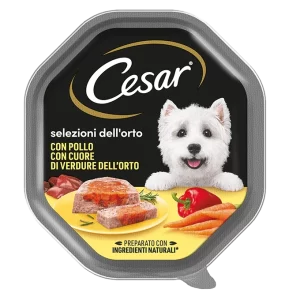 Cesar - Selezioni dell'Orto Cuore di Verdure con Pollo - 150 gr