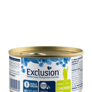 Exclusion Mediterraneo Monoprotein Formula CAT ADULT CHICKEN ALL BREEDS - 85 gr