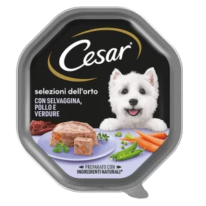 Cesar -  Selezione dell'orto - Pollo, Selvaggina e Verdure - 150 gr