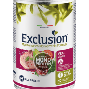 Exclusion Mediterraneo Monoprotein Adult All  Breed con Vitello - 400 gr