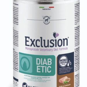 Exclusion Diet Diabetic  Pork e Sorghum and Pea All Breeds - 400 gr