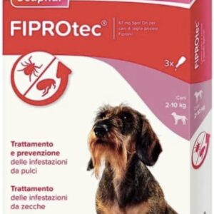 Beaphar Fiprotec Cane Piccolo da 2 a 10 Kg - 3 pipette