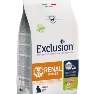 Exclusion Diet Renal Cat Phase 1 Pork & Pea and Rice - 1,5 kg