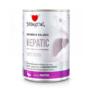 Disugual Metabolic Balance Diet Dog HEPATIC Anatra - 400 gr