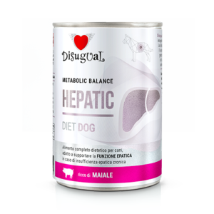 Disugual Metabolic Balance Diet Dog HEPATIC Maiale - 400 gr