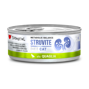 Disugual Metabolic Balance Diet Cat STRUVITE Quaglia - 85 gr