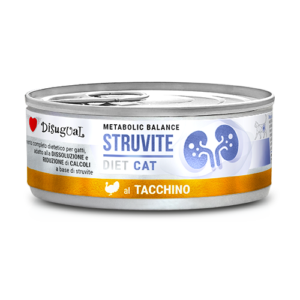 Disugual Metabolic Balance Diet Cat STRUVITE Tacchino - 85 gr