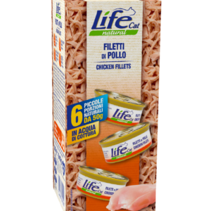 Life Cat Multipack 6 x 50 gr - Filetti di Pollo