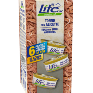 Life Cat Multipack 6 x 50 gr - Tonno con Alicette