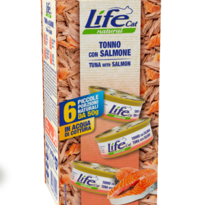Life Cat Multipack 6 x 50 gr - Tonno con Salmone