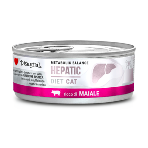 Disugual Metabolic Balance Diet Cat HEPATIC Maiale - 85 gr