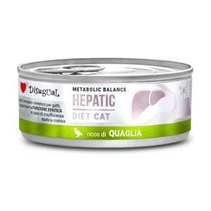 Disugual Metabolic Balance Diet Cat HEPATIC Quaglia - 85 gr