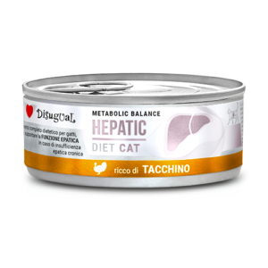 Disugual Metabolic Balance Diet Cat HEPATIC Tacchino - 85 gr