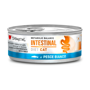 Disugual Metabolic Balance Diet Cat INTESTINAL Pesce Bianco - 85 gr