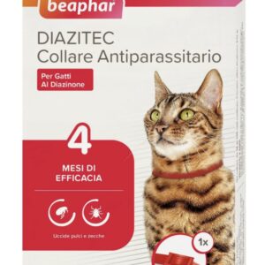 Beaphar - Collare Antiparassitario per gatti Rosso