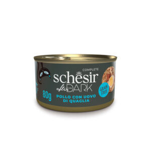Schesir After Dark Filetti in Brodo al Pollo con Uovo di Quaglia - 80gr