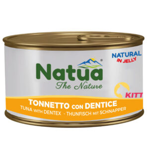 Natua Cat Natural in Jelly - KITTEN Tonnetto con Dentice - 85 gr