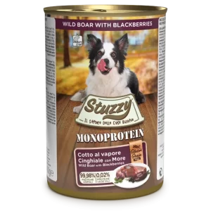Stuzzy Dog - Monoprotein Cinghiale con More - 400 gr