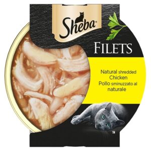 Sheba Filets Pollo Sminuzzato al Naturale - 60 gr