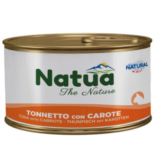 Natua Cat Natural in Jelly - Tonnetto con Carote - 85 gr