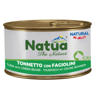Natua Cat Natural in Jelly - Tonnetto con Fagiolini - 85 gr