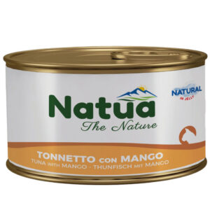 Natua Cat Natural in Jelly - Tonnetto con Mango - 85 gr