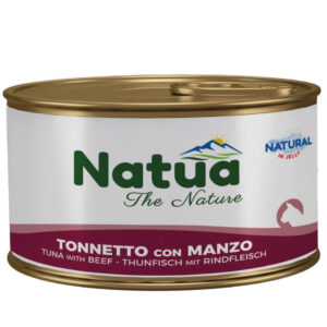 Natua Cat Natural in Jelly - Tonnetto con Manzo - 85 gr