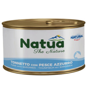 Natua Cat Natural in Jelly - Tonnetto con Pesce Azzurro - 85 gr