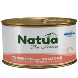 Natua Cat Natural in Jelly - Tonnetto con Salmone - 85 gr