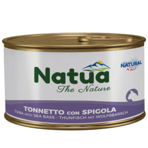 Natua Cat Natural in Jelly - Tonnetto con Spigola - 85 gr
