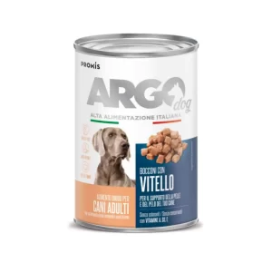 Argo Dog Bocconi con Vitello - 415 gr