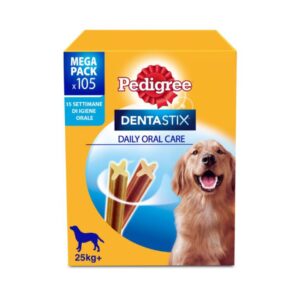 Pedigree Dentastix Large oltre i 25 kg - 15 x (7pc/270 g = 4.05 kg) MEGAPACK x 105
