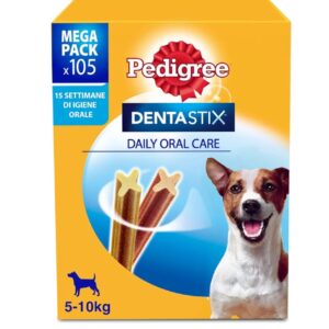 Pedigree Dentastix Small 5-10 kg - 15 x (7pc/110 g = 1.65 kg) MEGAPACK x 105