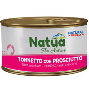 Natua Cat Natural in Jelly - Tonnetto con Prosciutto - 150 gr