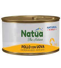 Natua Cat Natural in Jelly - Pollo con Uova - 85 gr