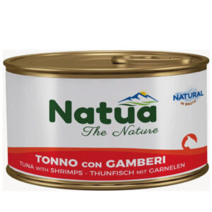 Natua Cat Natural in Broth - Tonno con Gamberi - 85 gr
