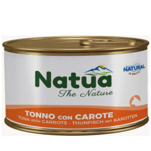 Natua Cat Natural in Broth - Tonno con Carote - 85 gr