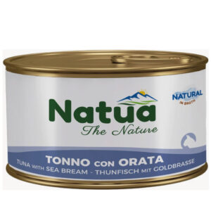 Natua Cat Natural in Broth - Tonno con Orata - 85 gr