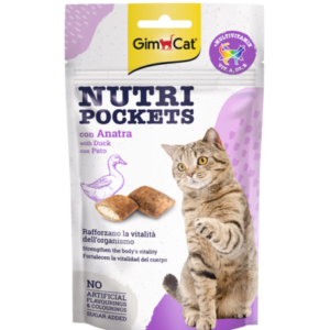 GimCat Nutri Pockets ANATRA - 60 gr