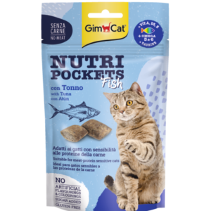 GimCat Nutri Pockets FISH con Tonno - 60 gr