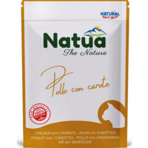 Natua Cat Adult Natural Soft Jelly Bustina - Pollo e Carote - 70 gr