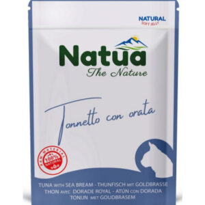 Natua Cat Adult Natural Soft Jelly Bustina - Tonnetto con Orata - 70 gr